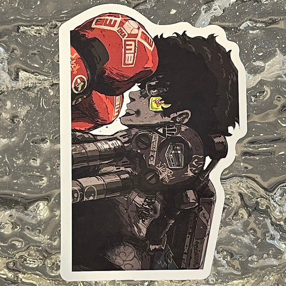 5/$10 Waterproof Vinyl Decorative Stickers:Megalo Box